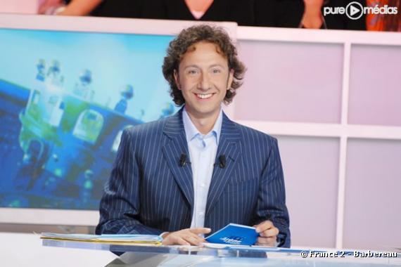 Stéphane Bern sur le plateau de "L'Arène de France"