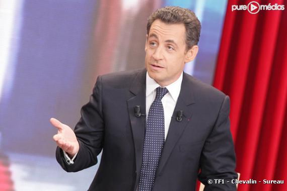 Nicolas Sarkozy dans "J'ai une question à vous poser", le 5 février 2007 sur TF1