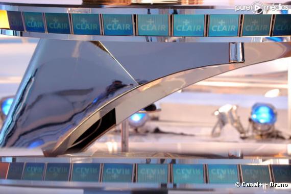 Le plateau de "+ Clair" sur Canal+