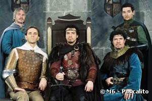Les comédiens de la série humoristique "Kaamelott" sur M6