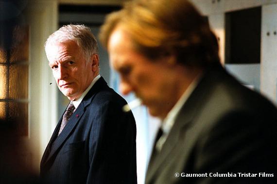 André Dussollier et Gérard Depardieu dans "36 Quai des Orfèvres".