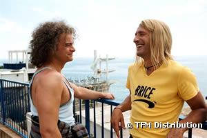 Clovis Cornillac et Jean Dujardin dans "Brice de Nice".