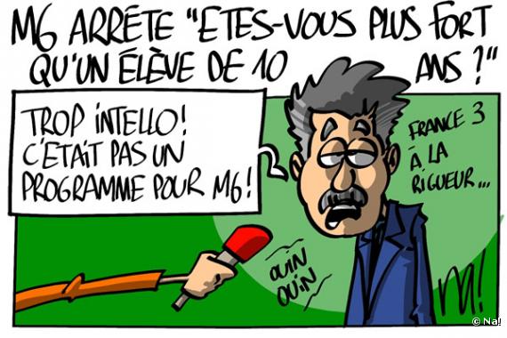 "Etes-vous plus fort qu'un élève de 10 ans ?" s'arrête...