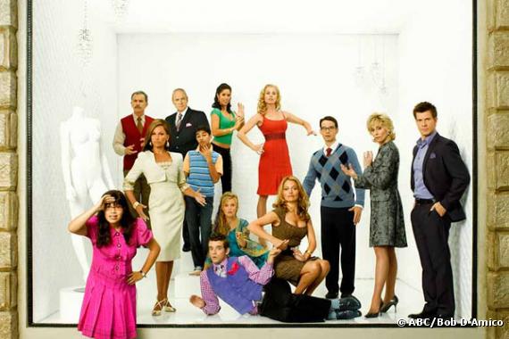 L'équipe de la série "Ugly Betty"