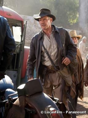 Harrison Ford dans "Indiana Jones et le Royaume du Crâne de Cristal"