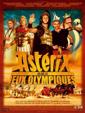 L'affiche du film "Asterix aux Jeux Olympiques".