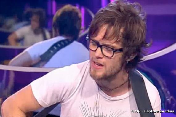 Christophe, candidat à la Nouvelle Star 2008.