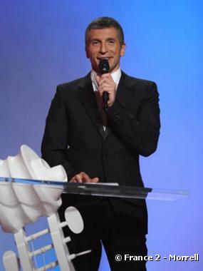 Nagui présente "Les Victoires de la Musique", le 8 mars 2008
