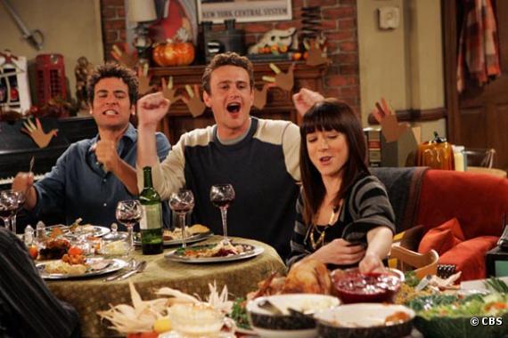 Josh Radnor, Jason Segel et Alyson Hannigan, dans "How I Met Your Mother"