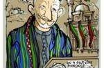 Plantu caricature Elkabbach à la Une du Monde