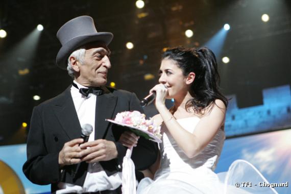 Les secrets des Enfoirés (édition 2008). Gérard Darmon et Nolwenn Leroy.