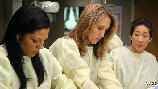 Sara Ramirez, Brooke Smith et Sandra Oh dans "Grey's Anatomy"