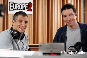 Nagui et Manu Lévy animent "Nagui est du matin... Manu moins" sur Virgin Radio