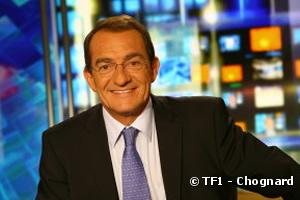 Jean-Pierre Pernaut sur le plateau des JT de TF1