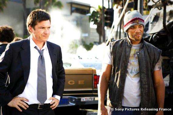 Jason Bateman et Will Smith dans "Hancock"