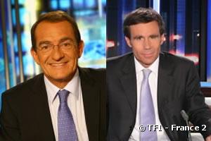 Jean-Pierre Pernaut et David Pujadas
