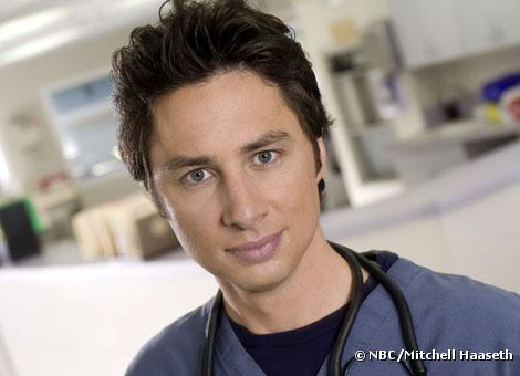 Zach Braff est John "J.D." Dorian dans "Scrubs"