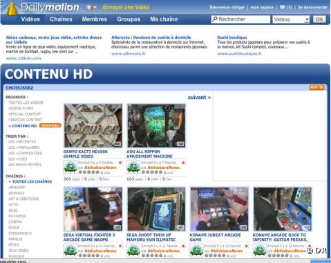 dailymotion HD