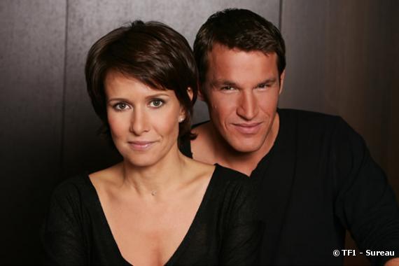 Carole Rousseau et Benjamin Castaldi