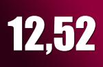 Le chiffre du jour : 12,52 millions
