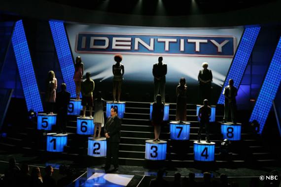 Le décor du jeu américain "Identity" diffusé sur NBC