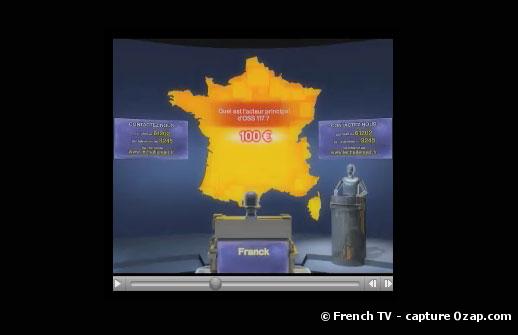 Le jeu "Challenger" sur France 2