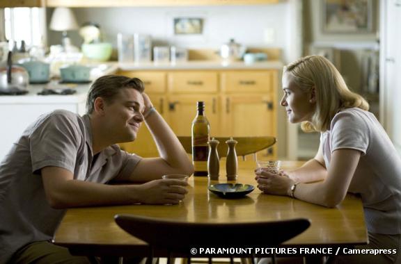 Leonardo DiCaprio et Kate Winslet dans "Les Noces Rebelles"