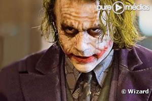 Heath Ledger est le Joker dans "The Dark Knight"