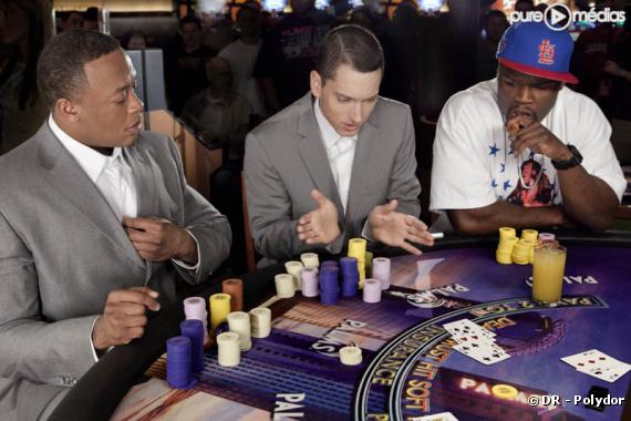 Dr Dre, Eminem et 50 Cent dans le clip de "We Made You"
