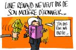 Le dessin de la semaine : Line Renaud rend son Molière !