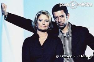 Photo Carrère d'Encausse et Michel Cymès