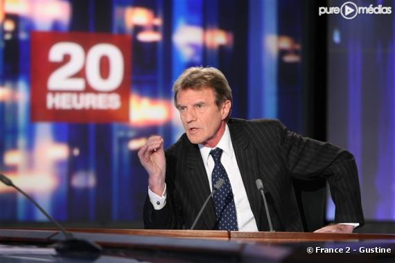 Bernard Kouchner invité du "20 Heures" de France 2, le 4 février 2009