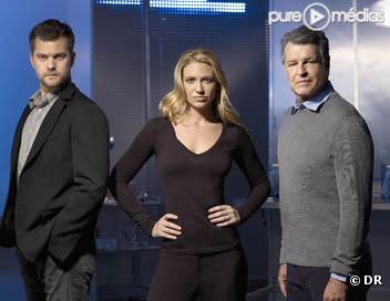 Peter Jackson, Anna Torv et John Noble dans "Fringe"