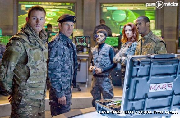 Channing Tatum, Dennis Quaid, Saïd Taghmaoui, Rachel Nichols et Marlon Wayans dans "G.I. Joe"