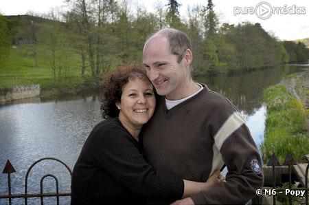 Guylaine et Norbert, candidats de "L'amour est dans le pré" en 2009 sur M6