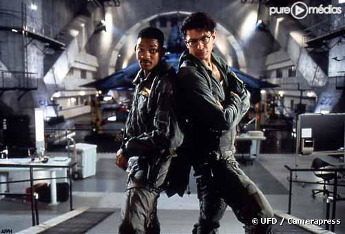 Will Smith et Jeff Goldblum dans "Independence Day"