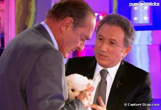 Jacques Chirac chez Michel Drucker le 29 novembre 2009