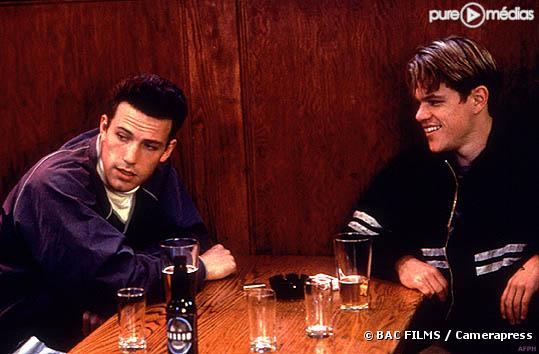 Ben Affleck et Matt Damon dans "Will hunting"