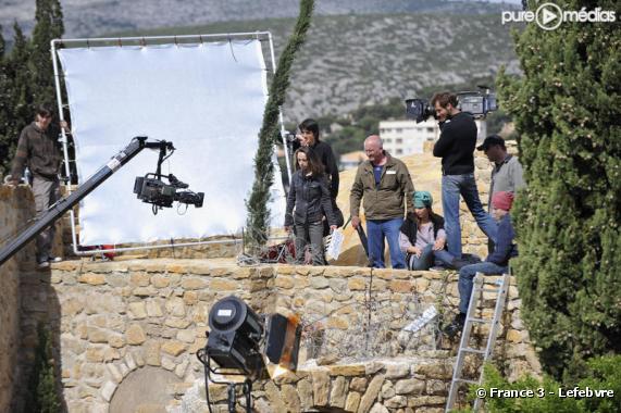 Le tournage d'un prime time de "Plus belle la vie"