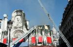 L'Elysée-Montmartre en partie détruit par un incendie