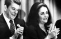 Elizabeth Taylor avec Ronald Reagan en 1978.