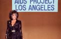 Elizabeth Taylor en 1985 pour le projet 