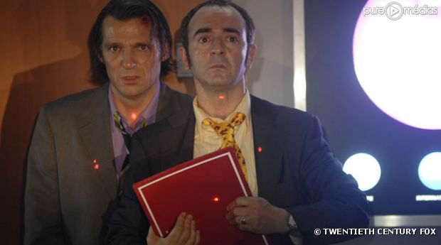 Yvan Le Bolloc'h et Bruno Solo dans "Le Séminaire"