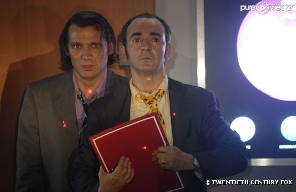 Yvan Le Bolloc'h et Bruno Solo dans "Le Séminaire"