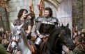 "Votre majesté" avec Danny McBride, James Franco, Rasmus Hardiker et Natalie Portman.