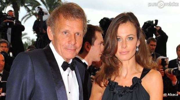 Patrick Poivre d'Arvor et son ex-compagne Agathe Born.