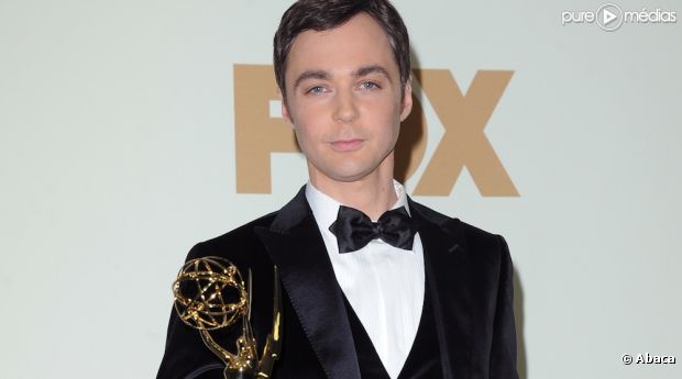 Jim Parsons après sa victoire aux Emmy Awards 2011