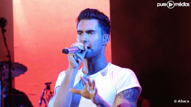 Adam Levine, leader du groupe Maroon 5