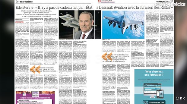 "Le Figaro", daté du 12 décembre 2011.