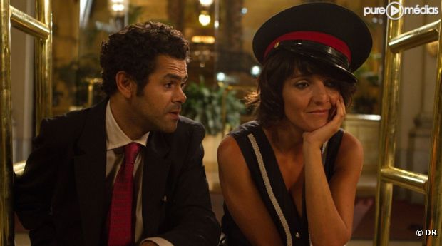 Jamel Debbouze et Florence Foresti dans "Hollywoo"